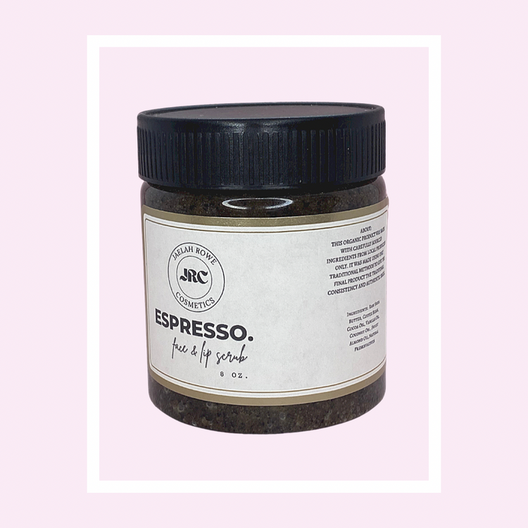 Espresso Face & Lip Scrub